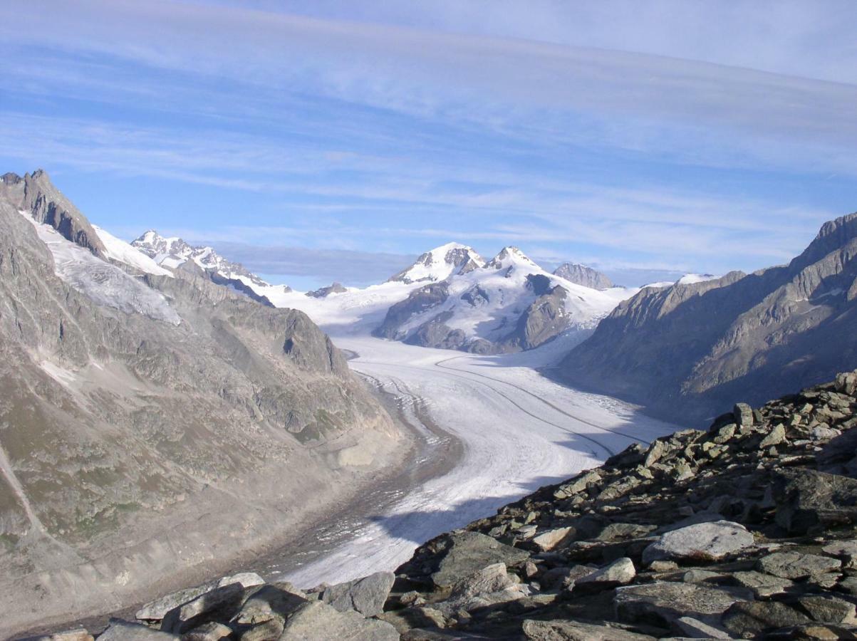 Mischabelblick Fiesch Exterior foto