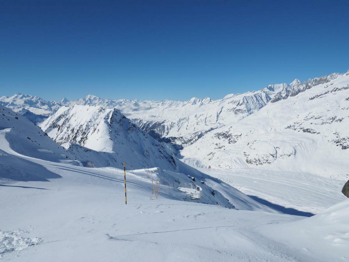Mischabelblick Fiesch Exterior foto