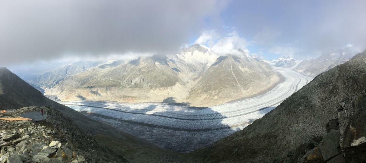 Mischabelblick Fiesch Exterior foto